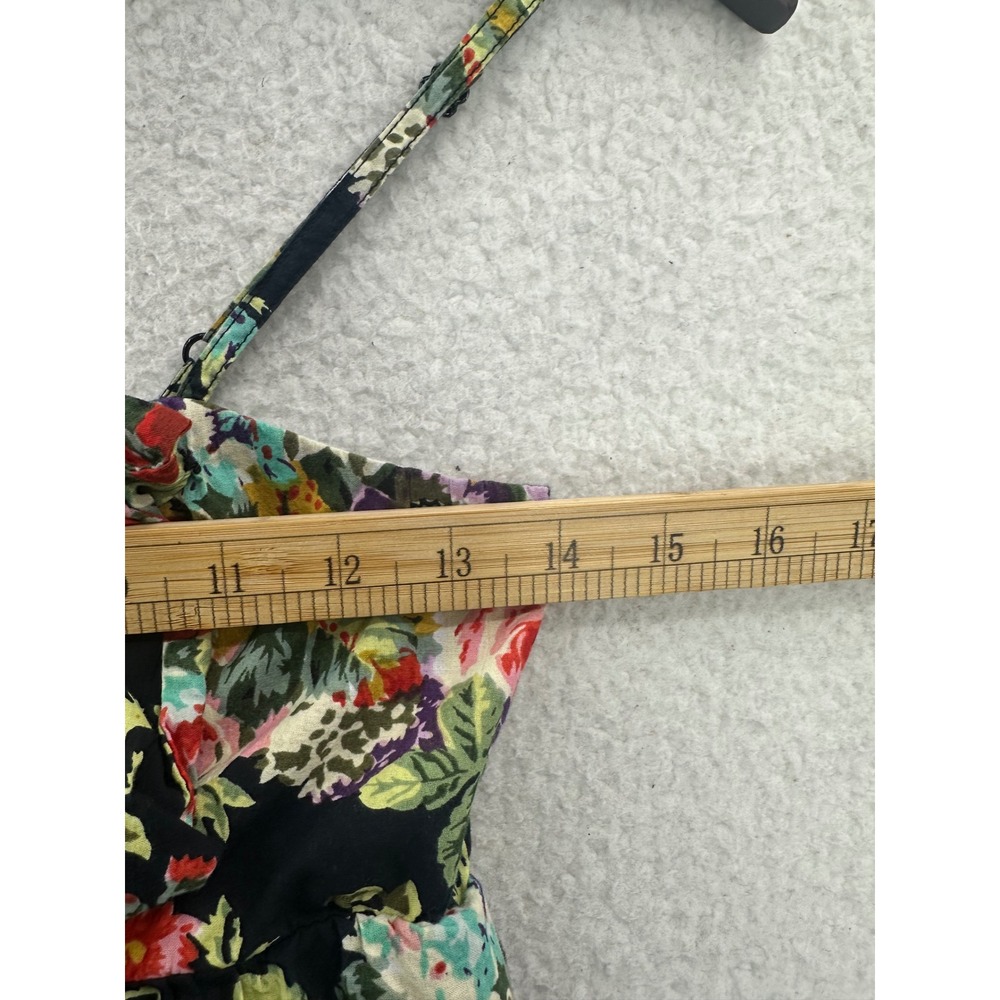 Rare The Los Angeles Floral Print Bow Front Mini Dress Size S - Picture 6 of 8